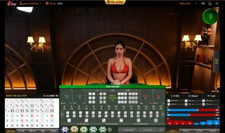 Tuyệt Chiêu Cách Chơi Tài Xỉu Nhà Cái 88Goals Soi Cầu Chuẩn Xác Nhất 2 Trải nghiệm chơi Tài Xỉu Nhà Cái 88Goals cùng dealer xinh đẹp